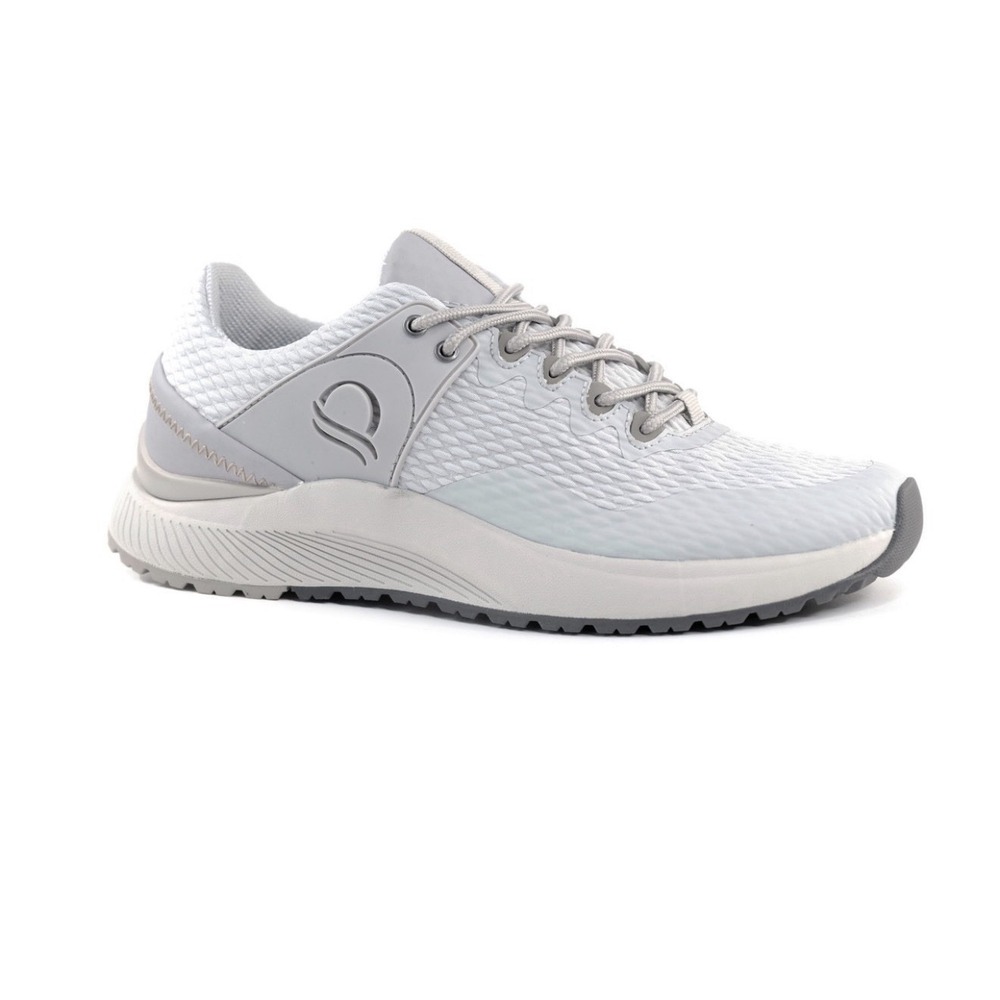 Strole Sneakers Brisky Gray Fog Soft Stride Orthopedic‎ Walking Shoe Women's 9